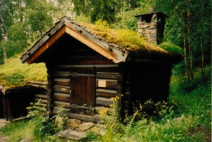 * Namiņš Norvēģijā. FOTO: no ceļojuma albuma