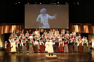 “Latvian Choir Conductors Perform in Concert Ahead of Song Festival at Cēsis Concert Hall”