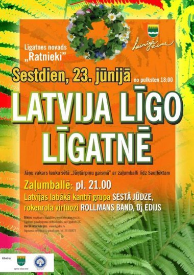 Latvija Ligo Ligatne 23 06 2012