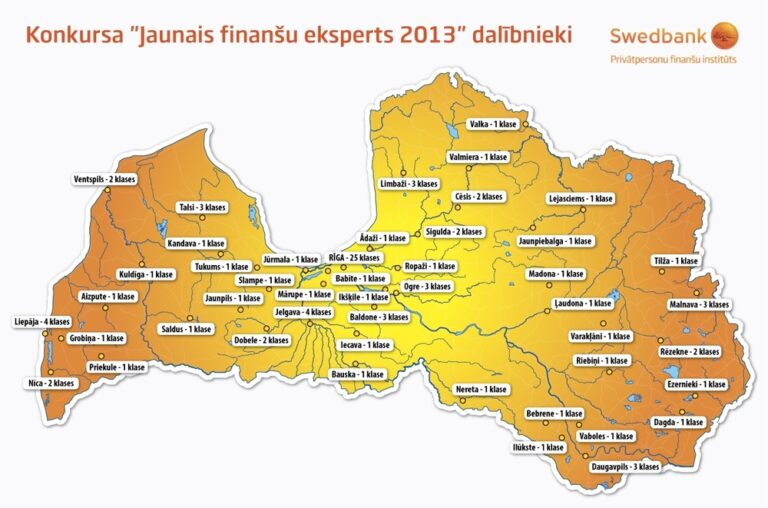 Latvijas Karte Jfe2013