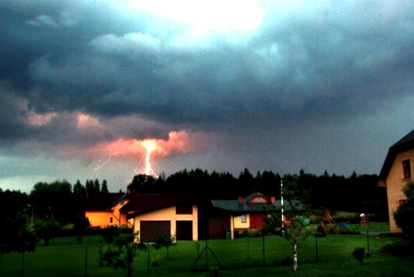 Zibens Negaiss P Rkons Sp Riens Stihija