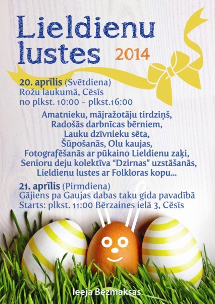 Lieldienu Lustes Plakats