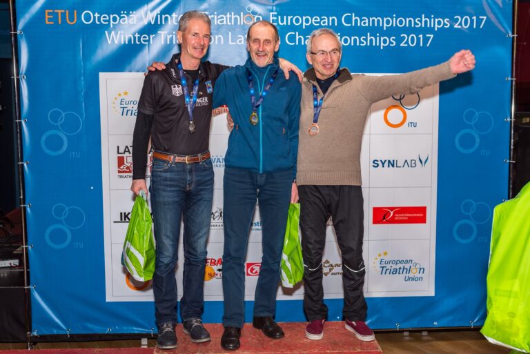Valcenietim Andrim Dainim – Zelts Eiropas Cempionata Ziemas Triatlona