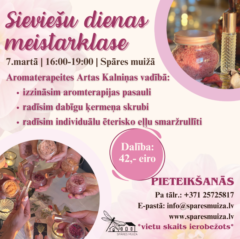 Sieviešu dienas meistarklase